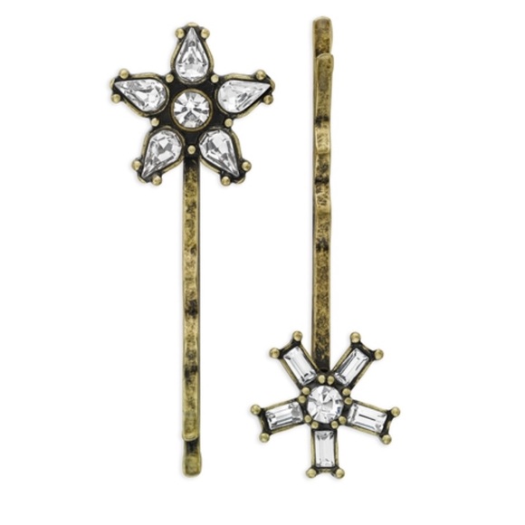 Chloe + Isabel Accessories - Crystal hair pins